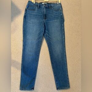 MADEWELL 10" High Rise Skinny Jeans - Size 31